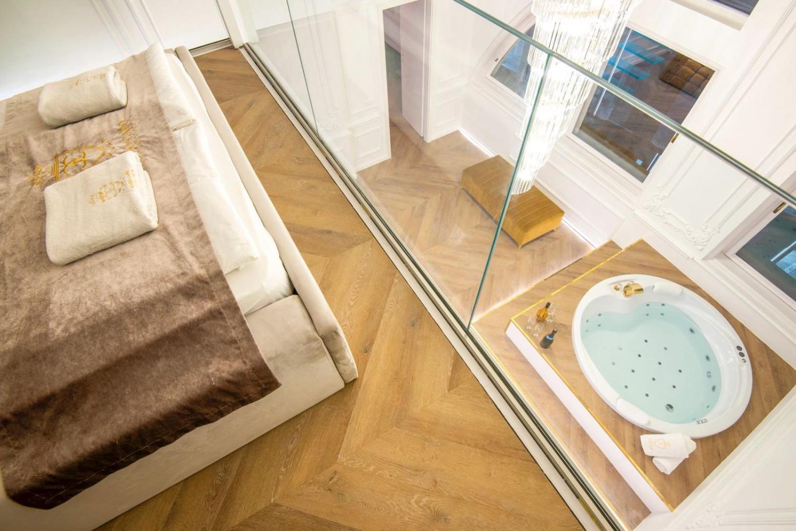 Vip Jacuzzi Luxury Lägenhet Budapest Exteriör bild